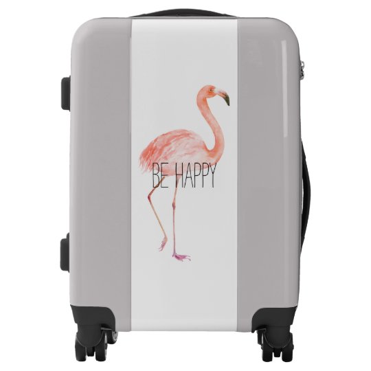 flamingo suitcase