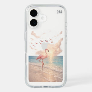 Pink Flamingo Beach Phone Case – Tropical Summer V