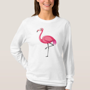 Pink Flamingo Bird-89686 T-Shirt