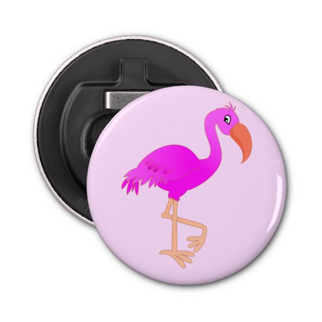 Pink Flamingo Bottle Opener (Front)