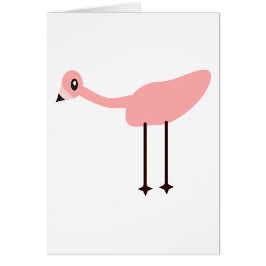 Pink Flamingo Cards (Front)