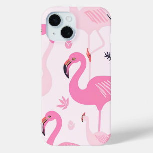 Pink Flamingo iPhone 15 Case