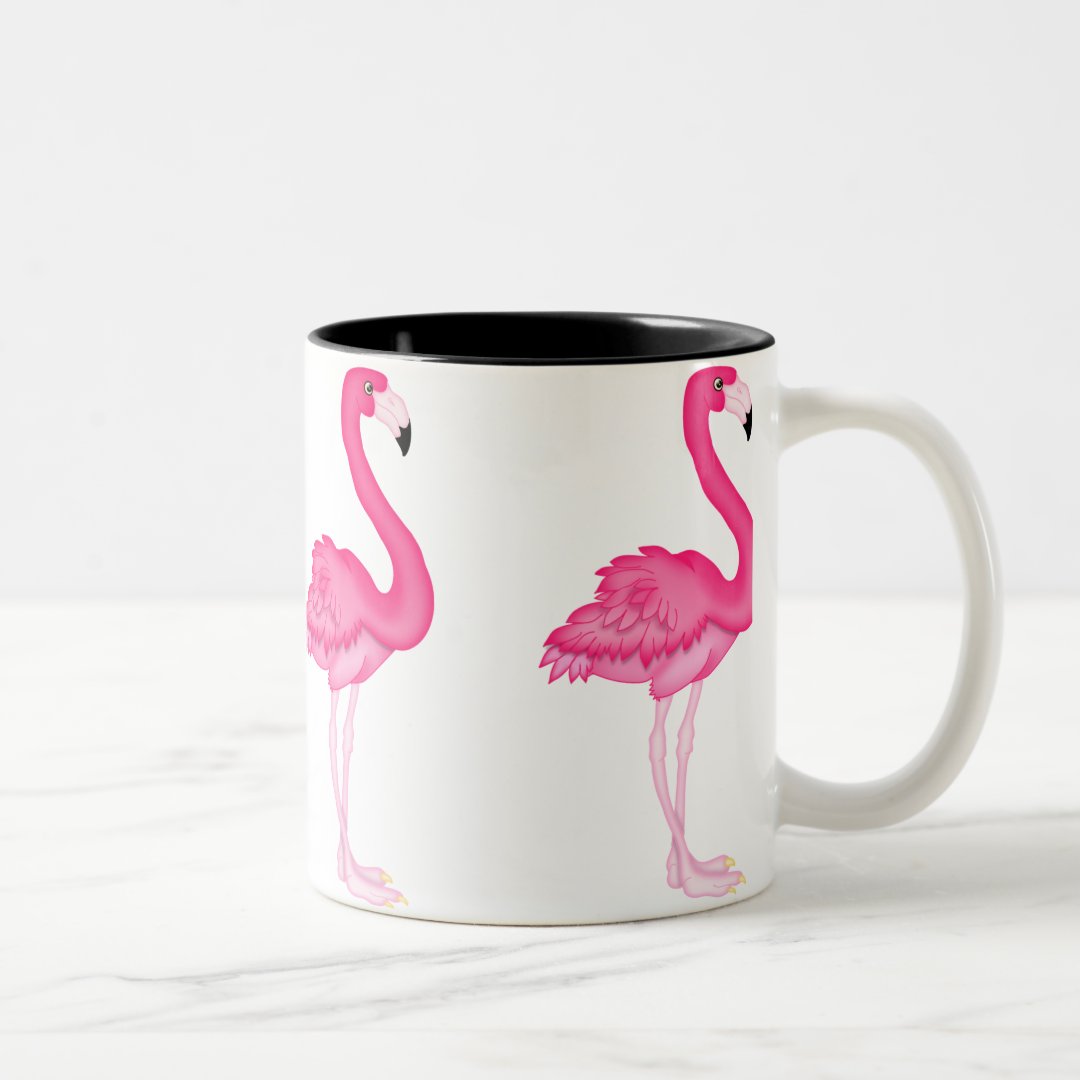 Pink Flamingo coffee mug | Zazzle