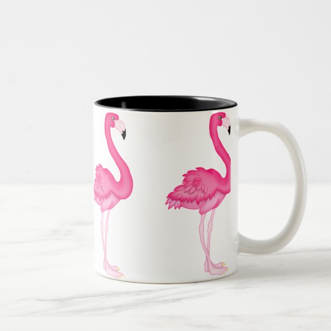 Pink Flamingo coffee mug (Right)