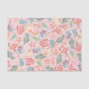 Pink Flamingo (Design 2 of the Pink Series) Tissue Paper