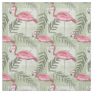 Pink Flamingo & Fabric