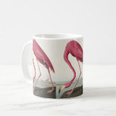 Pink Flamingo from Birds of America Coffee Mug (Front Left)