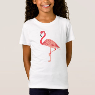 Pink Flamingo Girl Gift T-Shirt