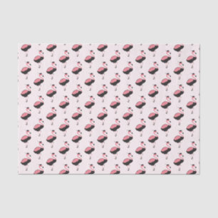 Pink Flamingo Graduation Tissue Paper
