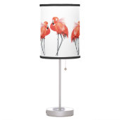 Pink Flamingo Home Decor Table Lamp (Left)