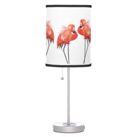 Pink Flamingo Home Decor Table Lamp (Right)