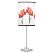 Pink Flamingo Home Decor Table Lamp (Front)