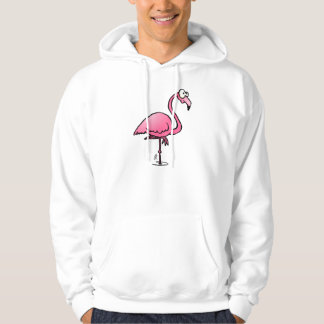 Pink flamingo hoodie
