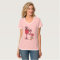 Pink Flamingo in Blush Wine Glass