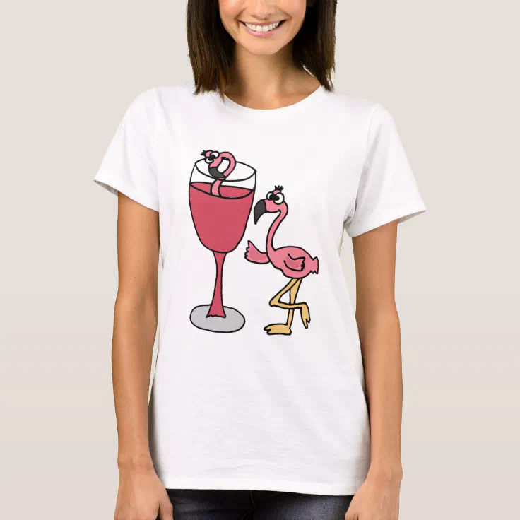 Maycaur Women Casual Christmas Wine Glass Printed Women T-shirt Loose O-neck Top - Foto 2