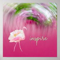 Pink Flamingo Inspirational Saying Inspire Quote