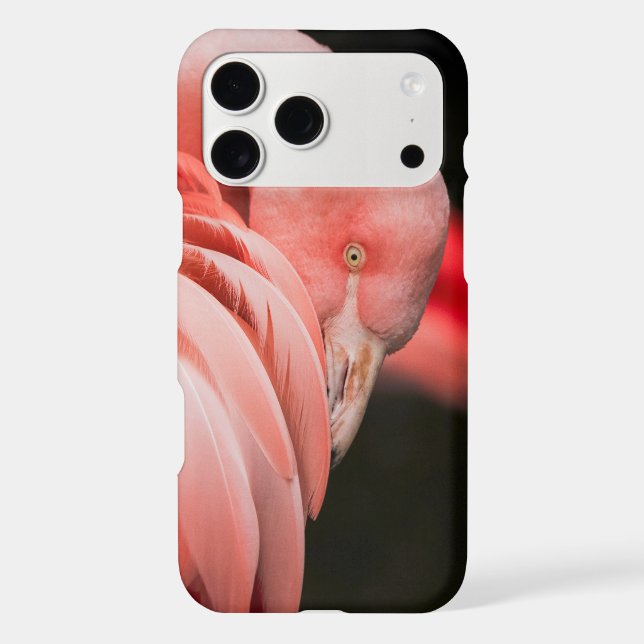 Pink Flamingo Iphone Case (Back)
