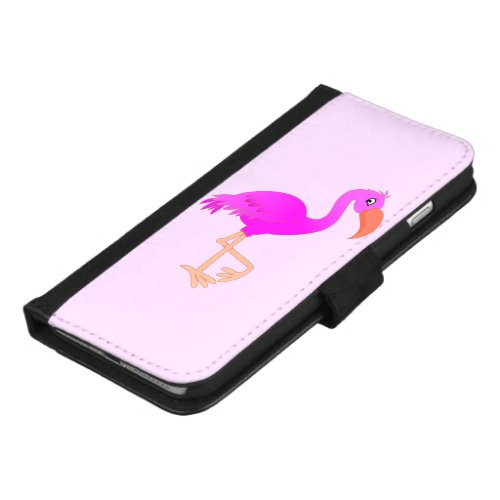 Pink Flamingo iPhone Wallet Case Gift
