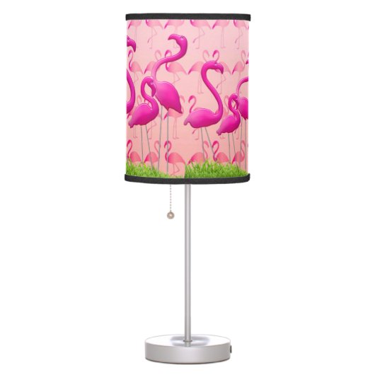 Pink Flamingo Lamp (Right)
