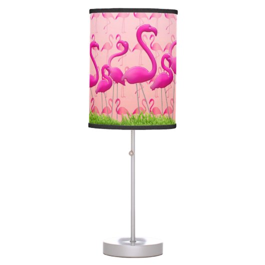 Pink Flamingo Lamp (Front)