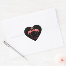 Pink Flamingo Love - Valentine Be