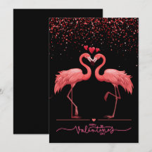 Pink Flamingo Love - Valentine Be