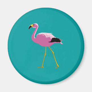 Pink Flamingo Magnet