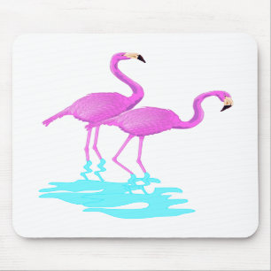 Pink Flamingo Mousepad