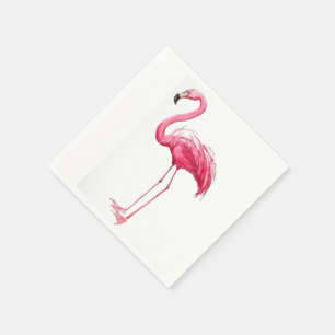 Pink Flamingo Napkins