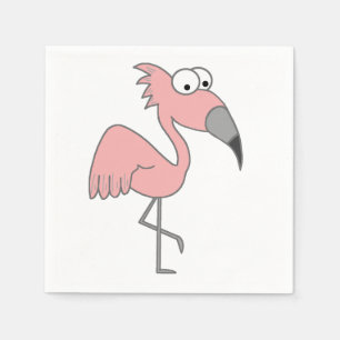 Pink Flamingo Napkins