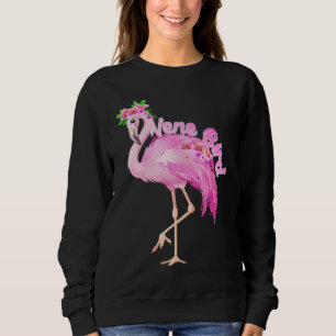 Pink Flamingo Nene Bird Christmas  Matching Family Sweatshirt
