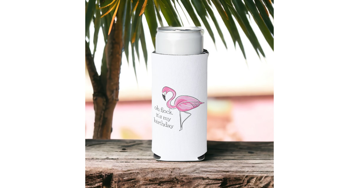 Palm Beach, Preppy, Pink Water Bottle