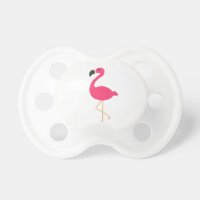 Pink Flamingo Pacifier