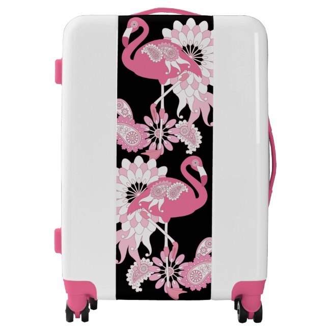 Pink Flamingo Paisley Girly Cute Personalized