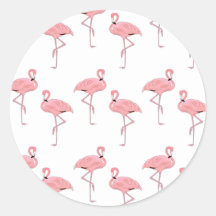 2 x Vinyl Stickers 10cm Pink Flamingos Beach Ocean Cool Gift #2053 