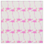 Pink Flamingo Pattern Fabric