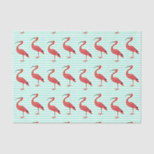 Pink Flamingo Pattern- Fine Art Tissue Paper