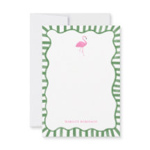 Pink Flamingo Personal Stationery Note cards