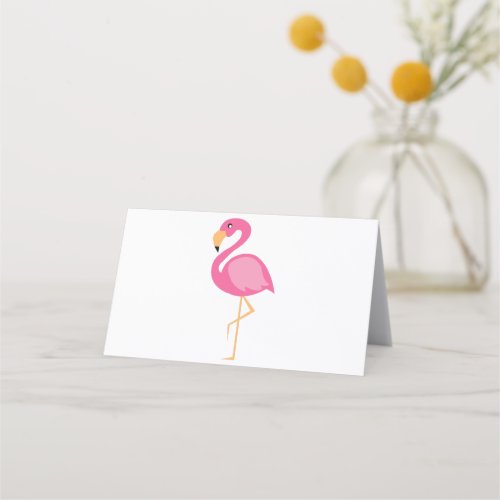 Pink Flamingo Place Card