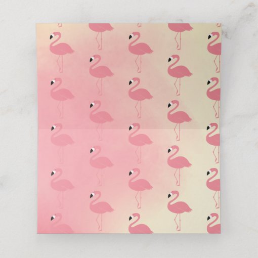 Pink Flamingo | Place Cards | Zazzle