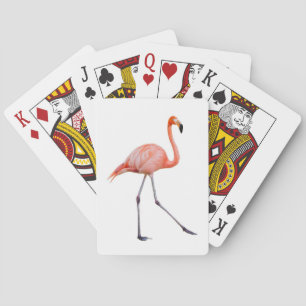 Pink Flamingo Poker Cards