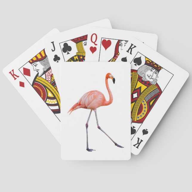 Pink Flamingo Poker Cards (Back)
