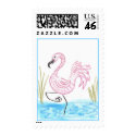 Pink Flamingo stamp