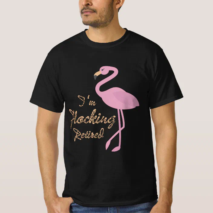 Flamingo Too Flocking Cute Mens Sweatshirt 