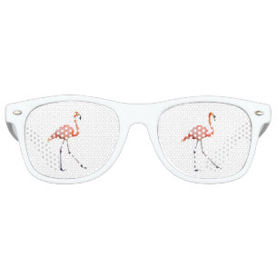 Pink Flamingo Retro Sunglasses
