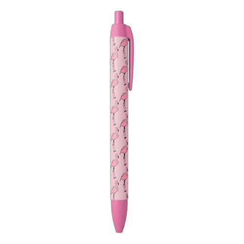 Pink Flamingo School Office Writing Pen Gift