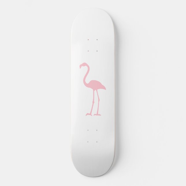 Pink Flamingo Skateboard (Front)