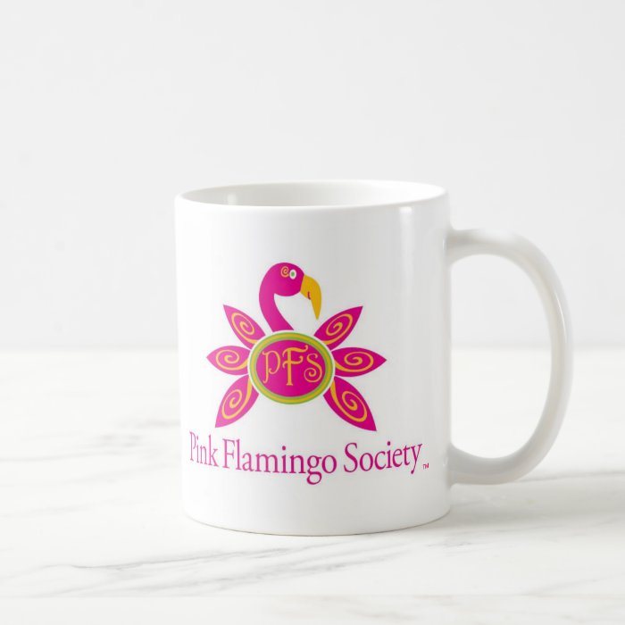 Pink Flamingo Society Mug