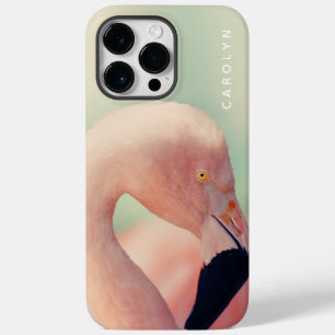 Pink Flamingo Summer Tropical Florida Case-Mate iPhone 14 Pro Max Case