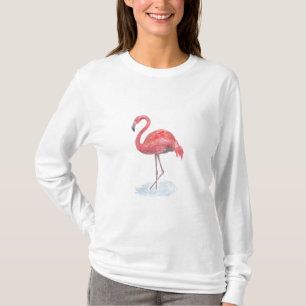 Pink Flamingo . T-Shirt